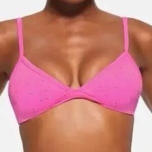 Skim Swarovski Pink Bra Top with Rhinestones. New without tags.